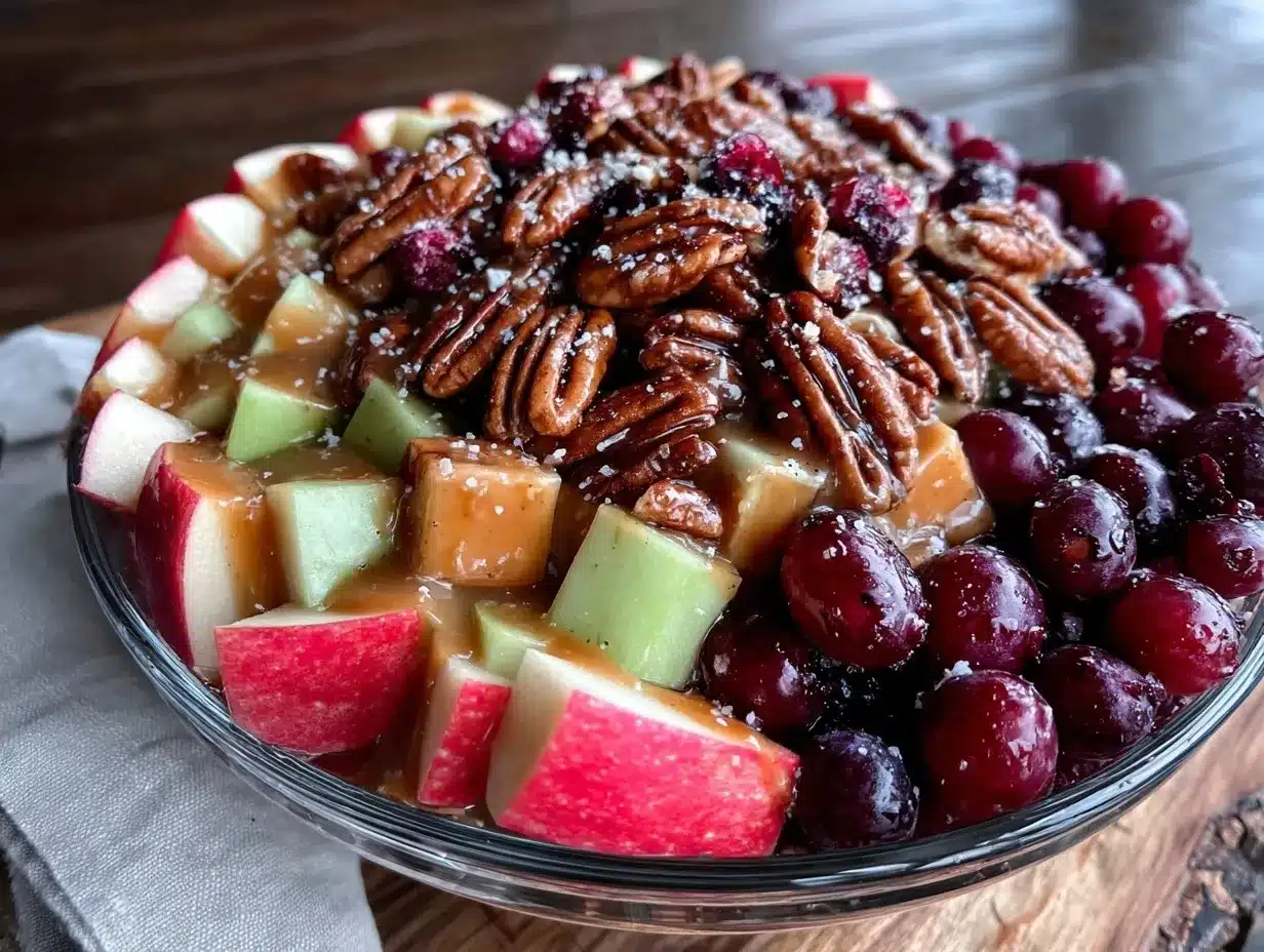 apple fruit salad preparation steps