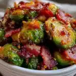 bacon Brussels sprouts - featured image