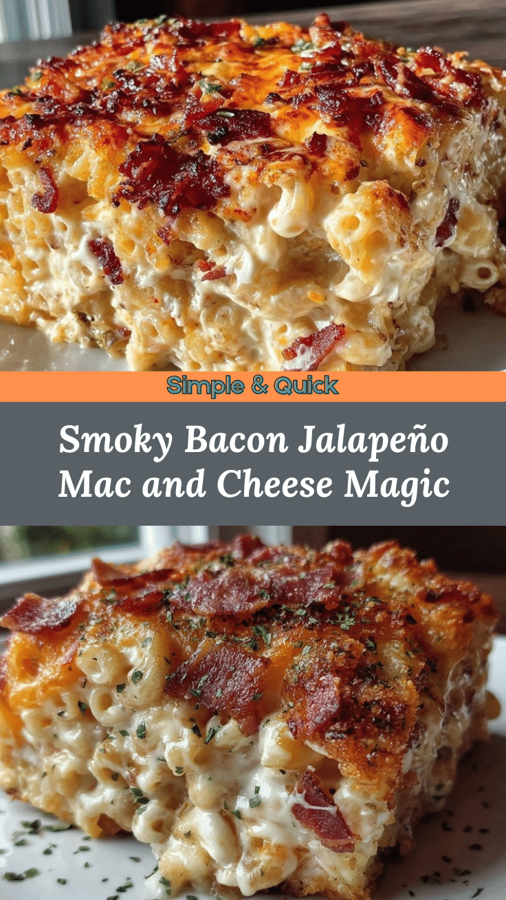 bacon jalapeño baked mac and cheese recipe