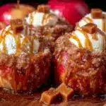 baked bloomin apples - featured image