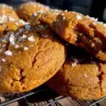 brown butter maple pumpkin cookies - featured image