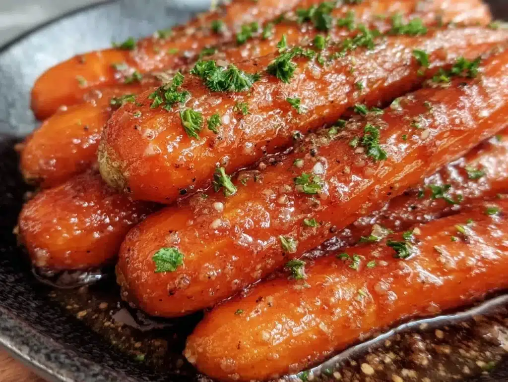 brown sugar glazed carrots - featured image