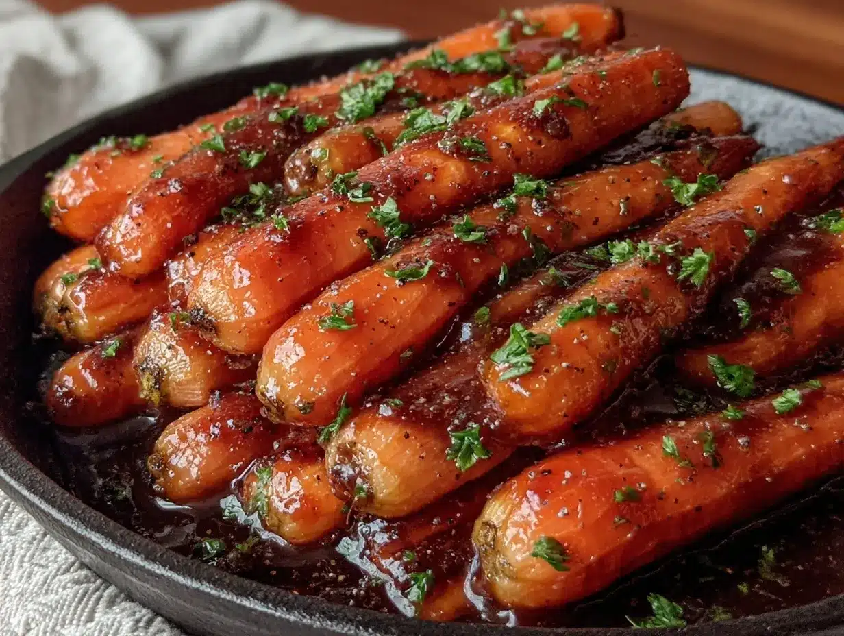 brown sugar glazed carrots preparation steps