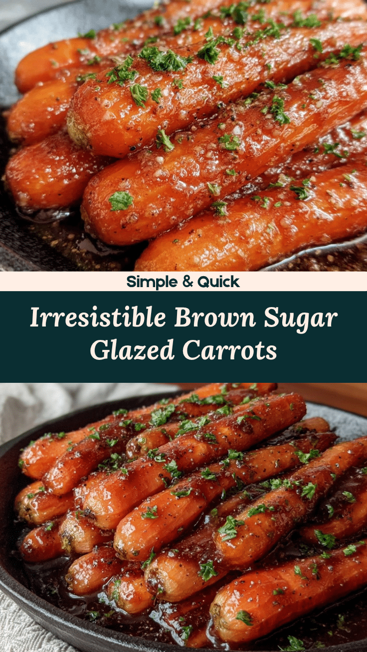 brown sugar glazed carrots recipe