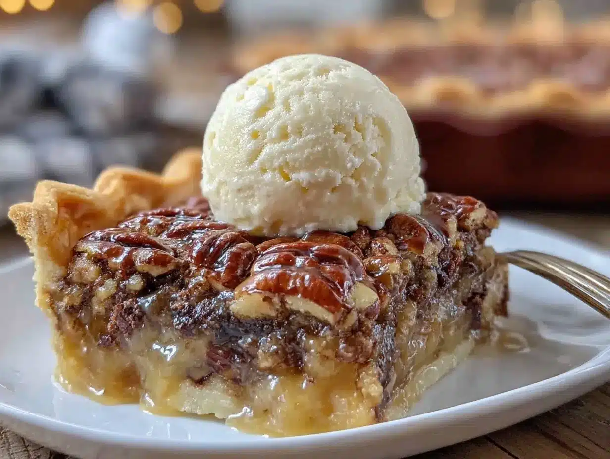 brownie pecan pie preparation steps
