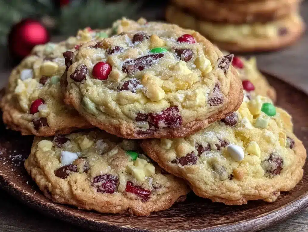 Chocolate Chip Christmas Cookies - featured image