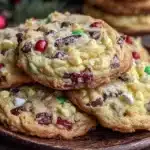 Chocolate Chip Christmas Cookies - featured image