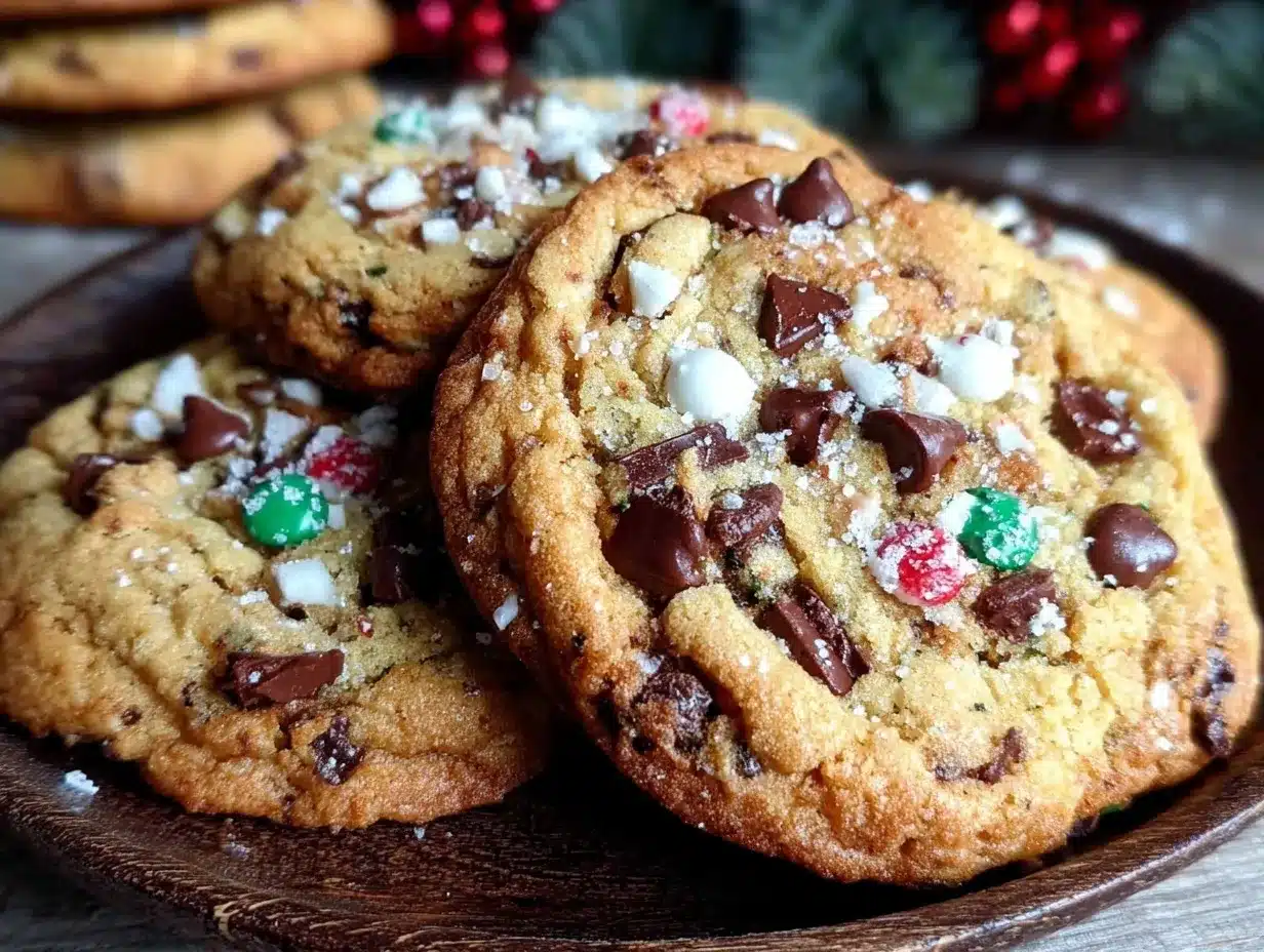 Chocolate Chip Christmas Cookies preparation steps