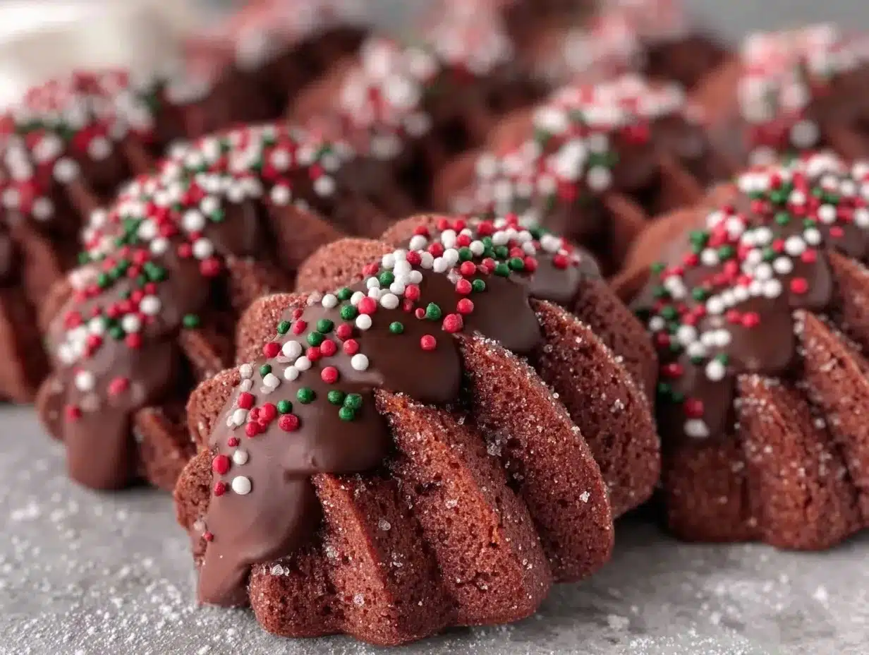 chocolate viennese butter cookies preparation steps