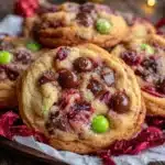 Christmas Monster Cookies - featured image