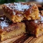cinnamon sugar blondies - featured image