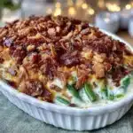 classic southern green bean casserole - featured image