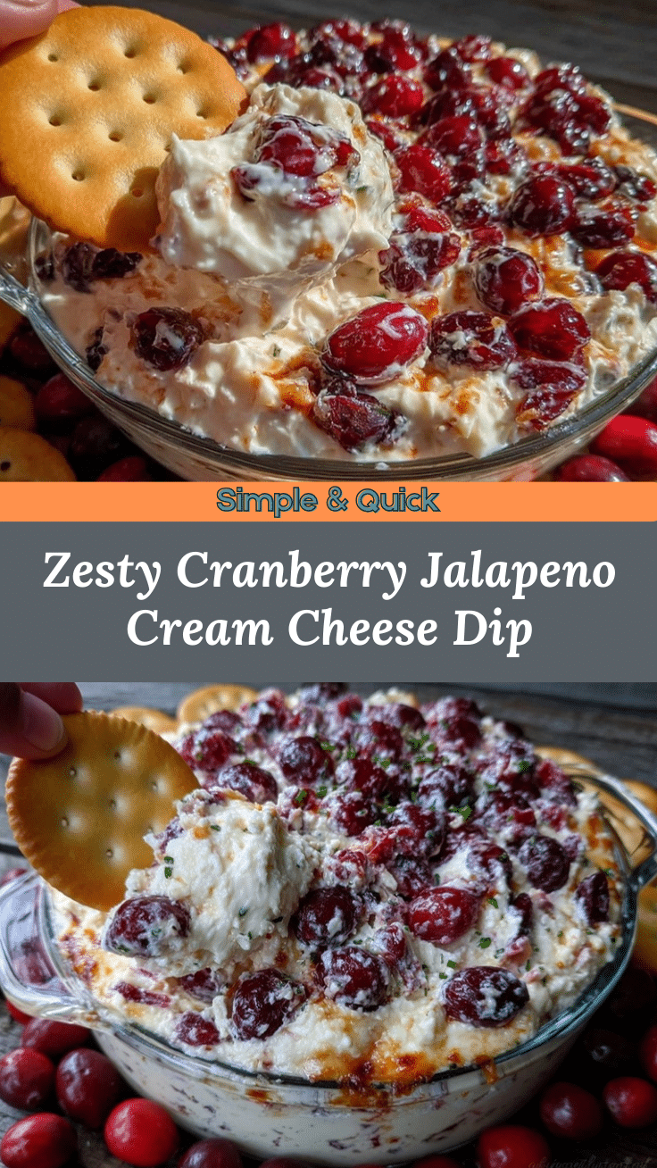 cranberry jalapeno cream cheese dip recipe