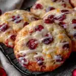 cranberry orange cookies - featured image