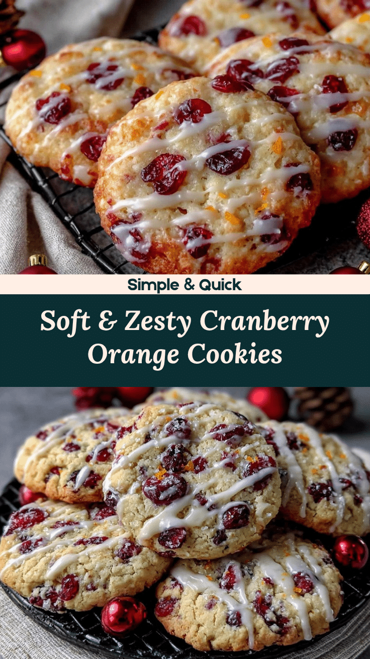 cranberry orange cookies recipe