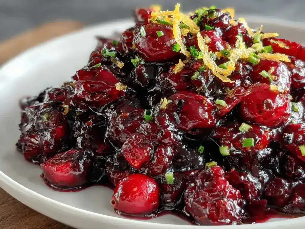 cranberry orange jalapeño sauce - featured image