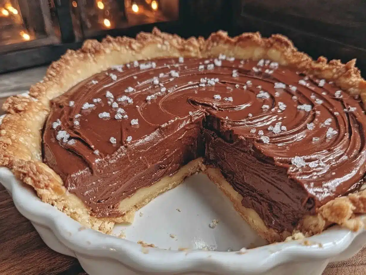 creamy chocolate pie preparation steps