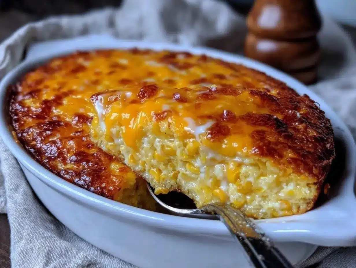 creamy corn casserole preparation steps