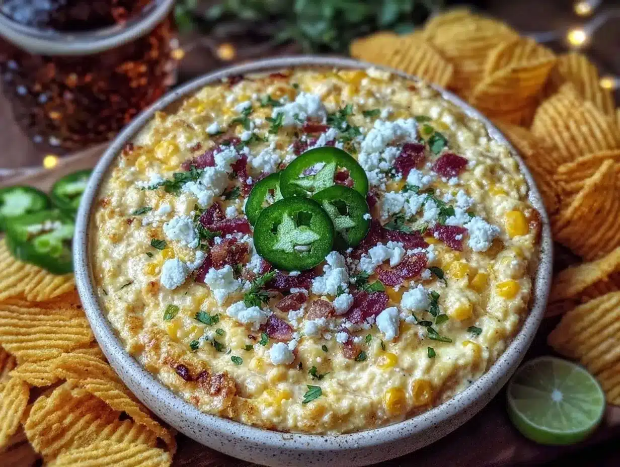 creamy corn dip preparation steps