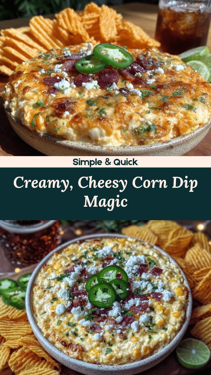 creamy corn dip recipe