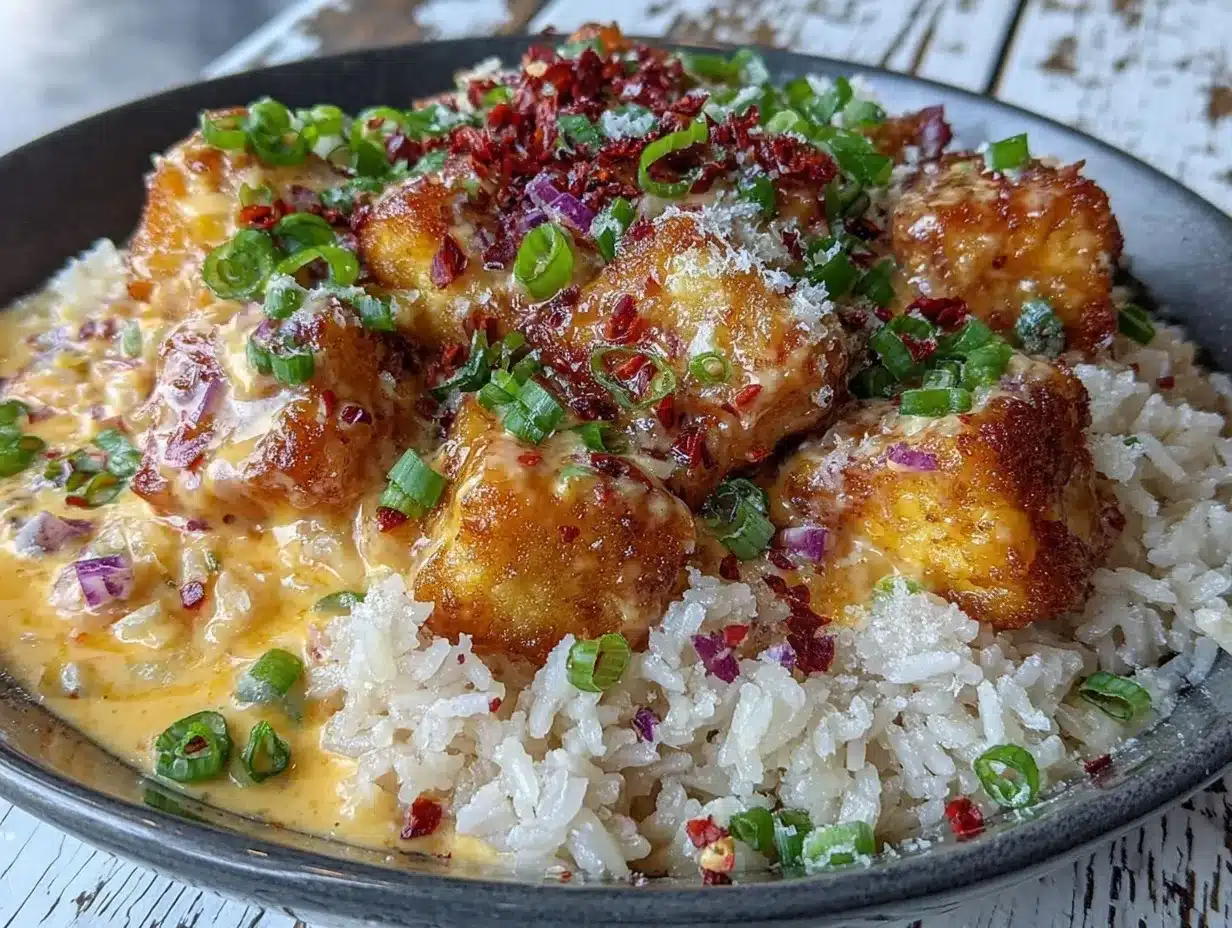 crispy bang bang tofu preparation steps