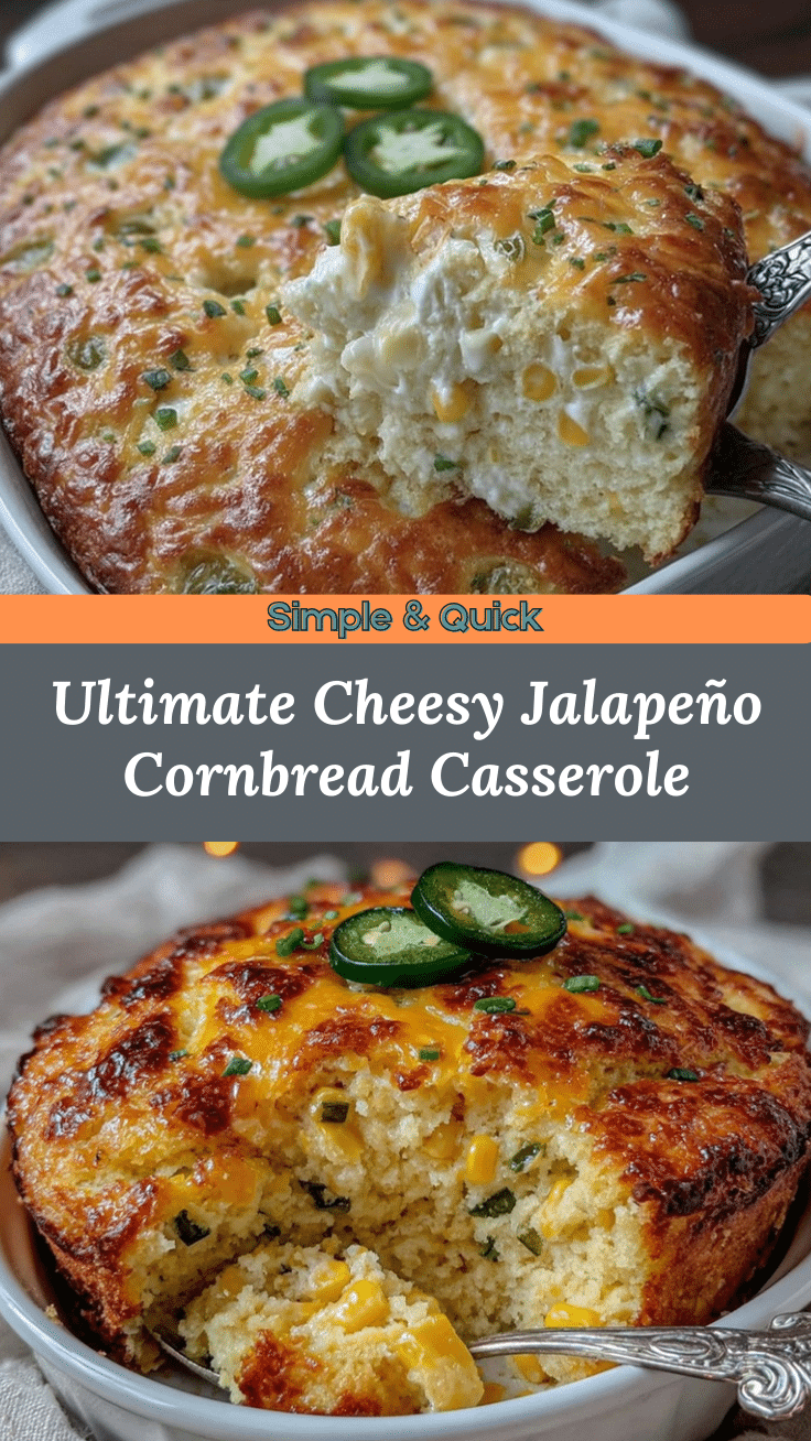 crispy cheesy jalapeño cornbread casserole recipe