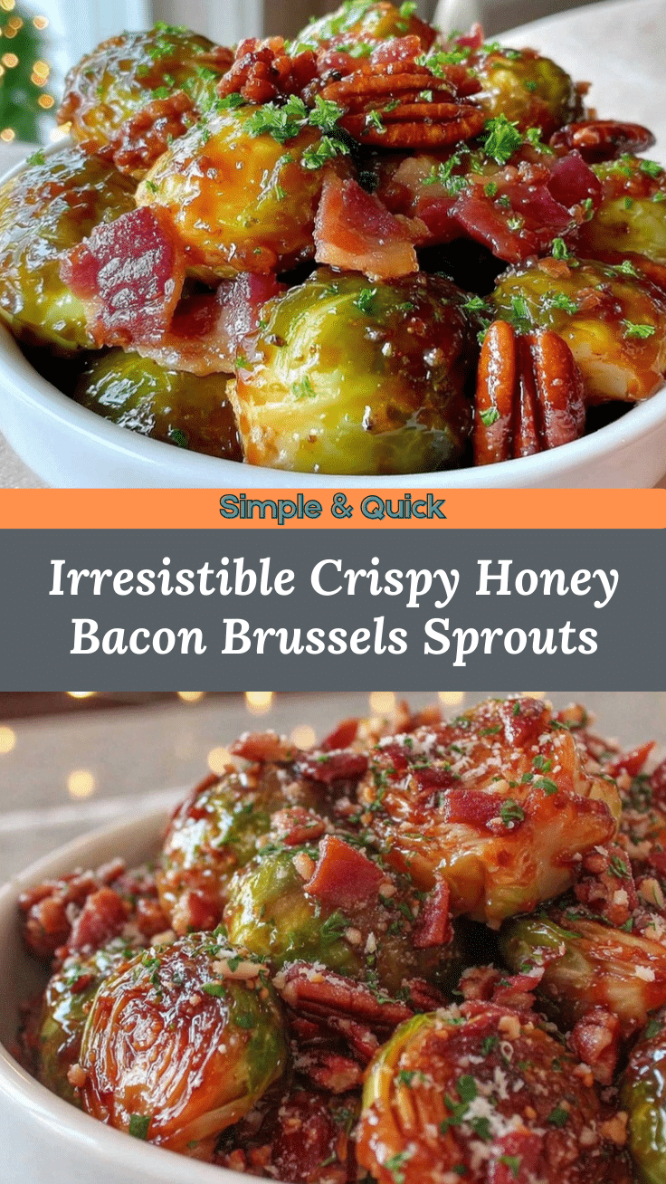 crispy honey balsamic brussels sprouts recipe