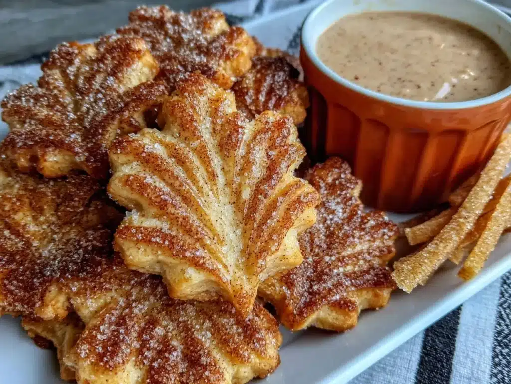 crispy pie crust cookies - featured image