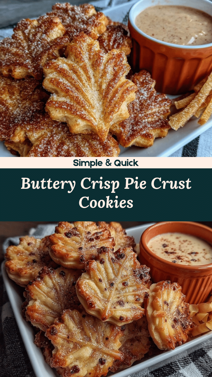 crispy pie crust cookies recipe