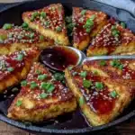 crispy teriyaki tofu - featured image