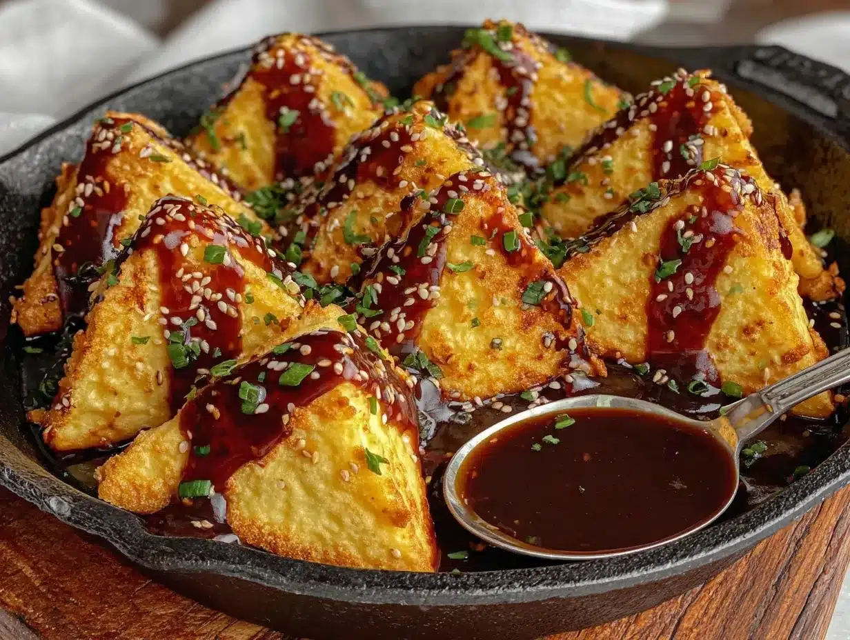 crispy teriyaki tofu preparation steps