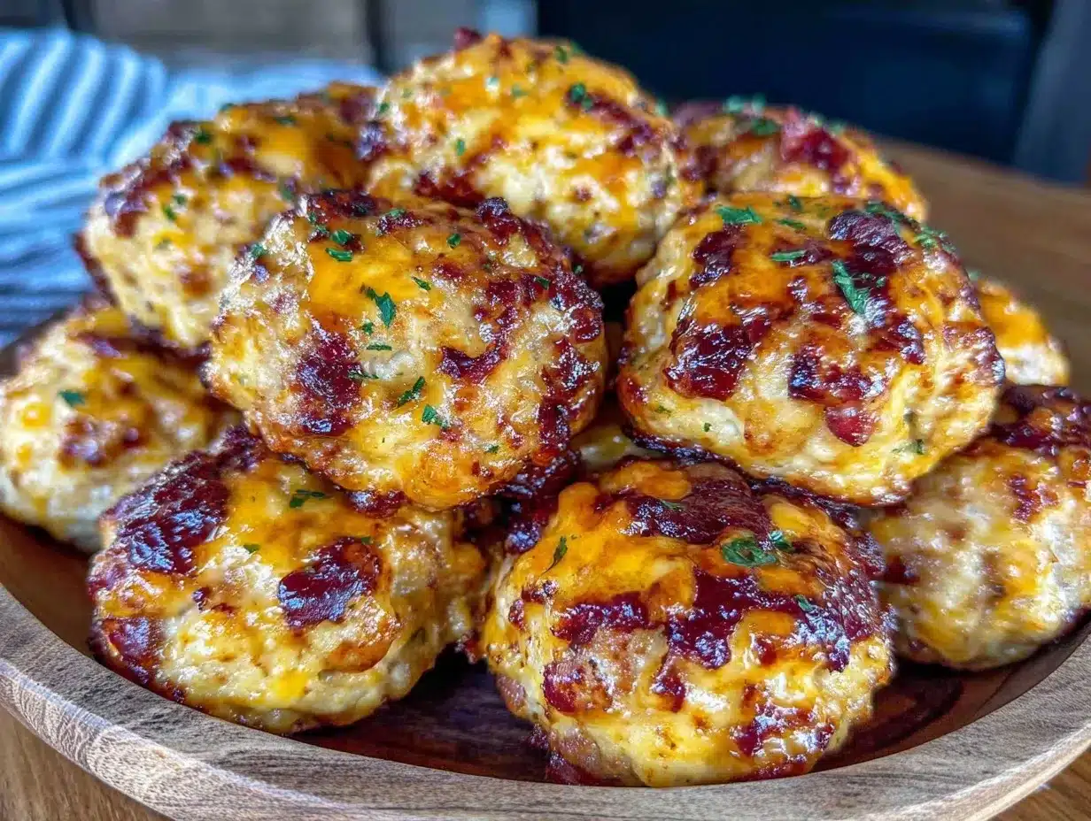 easy sausage balls preparation steps