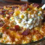 jalapeño popper corn casserole - featured image