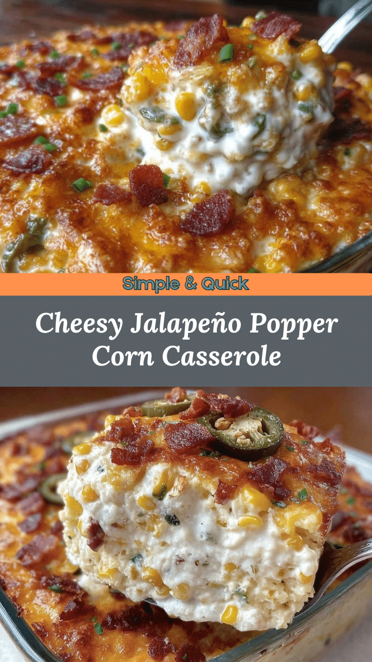 jalapeño popper corn casserole recipe