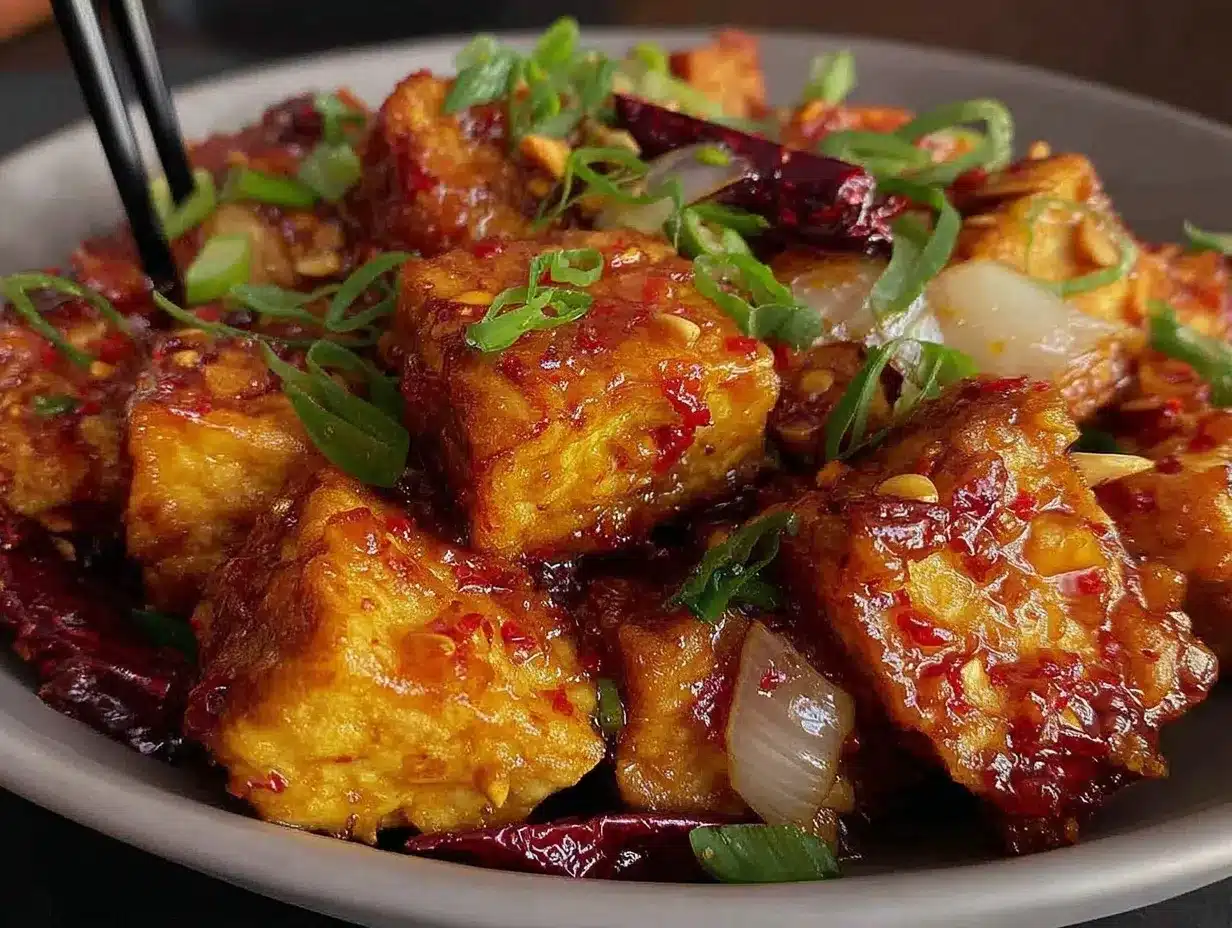 Kung Pao Tofu preparation steps