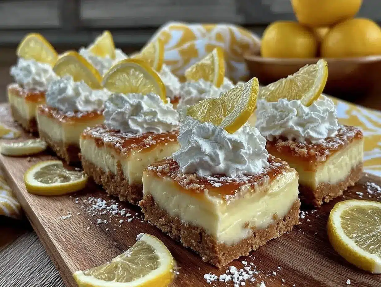 lemon cream pie bars preparation steps