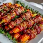 maple bacon carrots - featured image