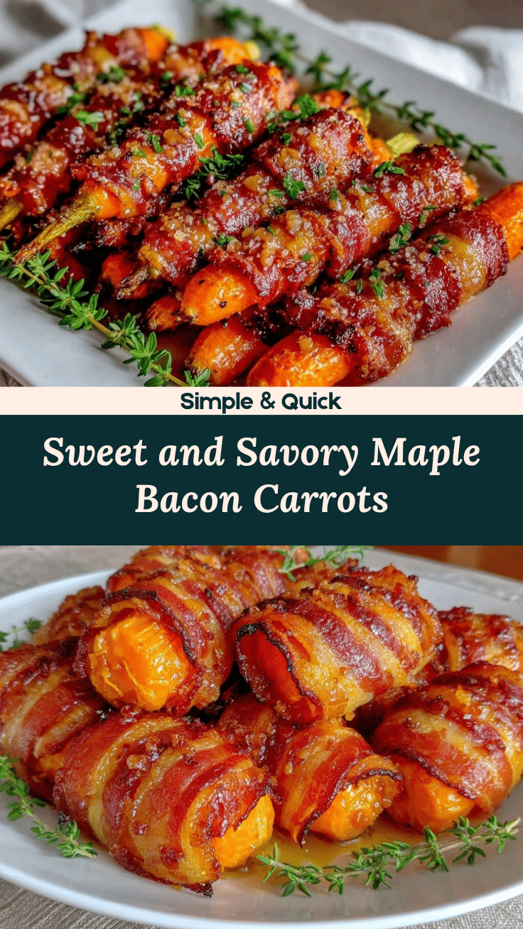 maple bacon carrots recipe