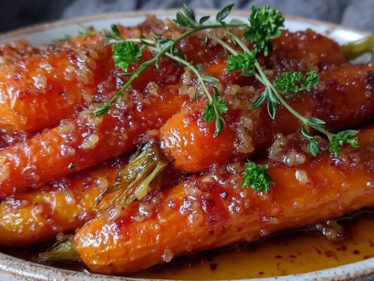 maple brown sugar glazed carrots preparation steps