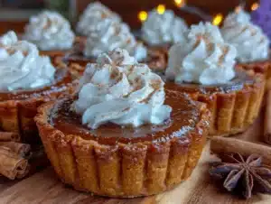 mini pumpkin pies - featured image