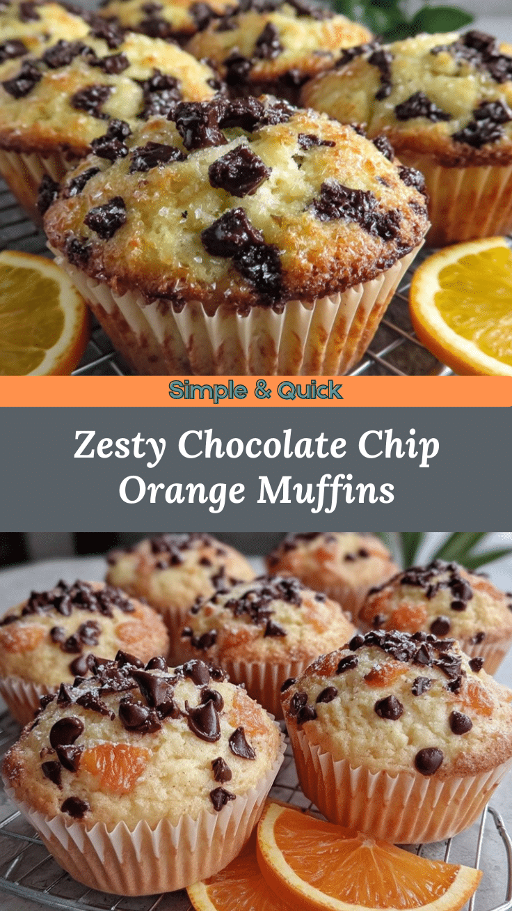 orange chocolate chip muffins recipe