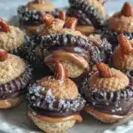 Peanut Butter Cup Acorn Treats - featured image