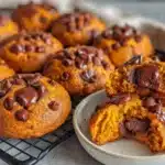 pumpkin chocolate chip cookies - featured image