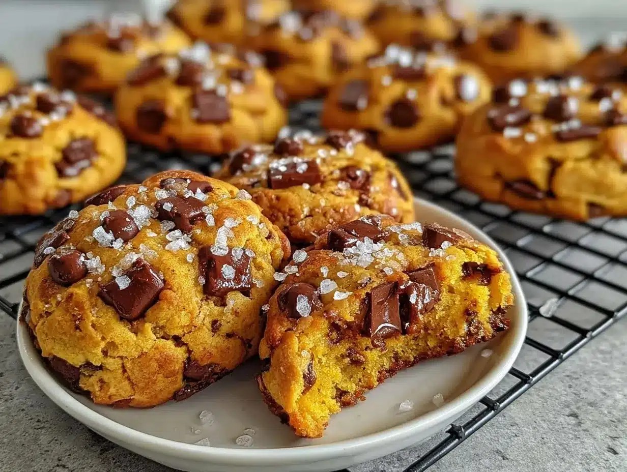 pumpkin chocolate chip cookies preparation steps