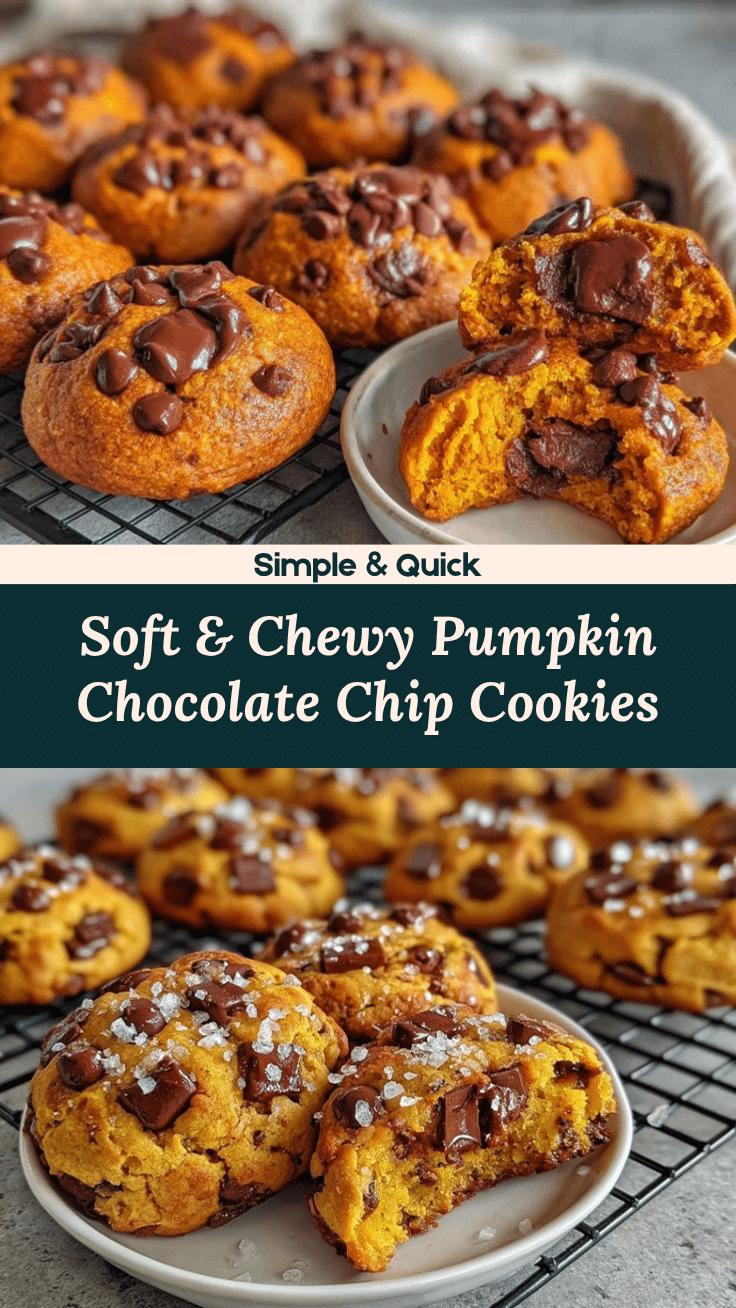 pumpkin chocolate chip cookies recipe