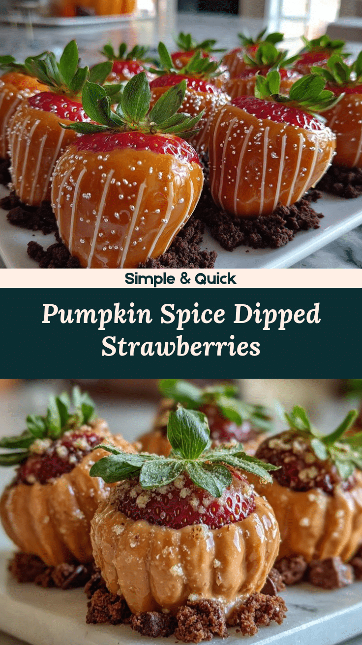 pumpkin patch strawberries recipe