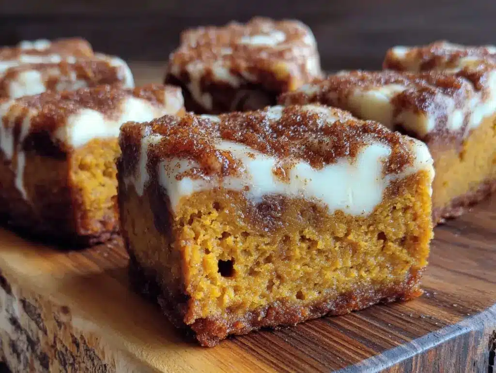 Pumpkin Snickerdoodle Snack Cake - featured image
