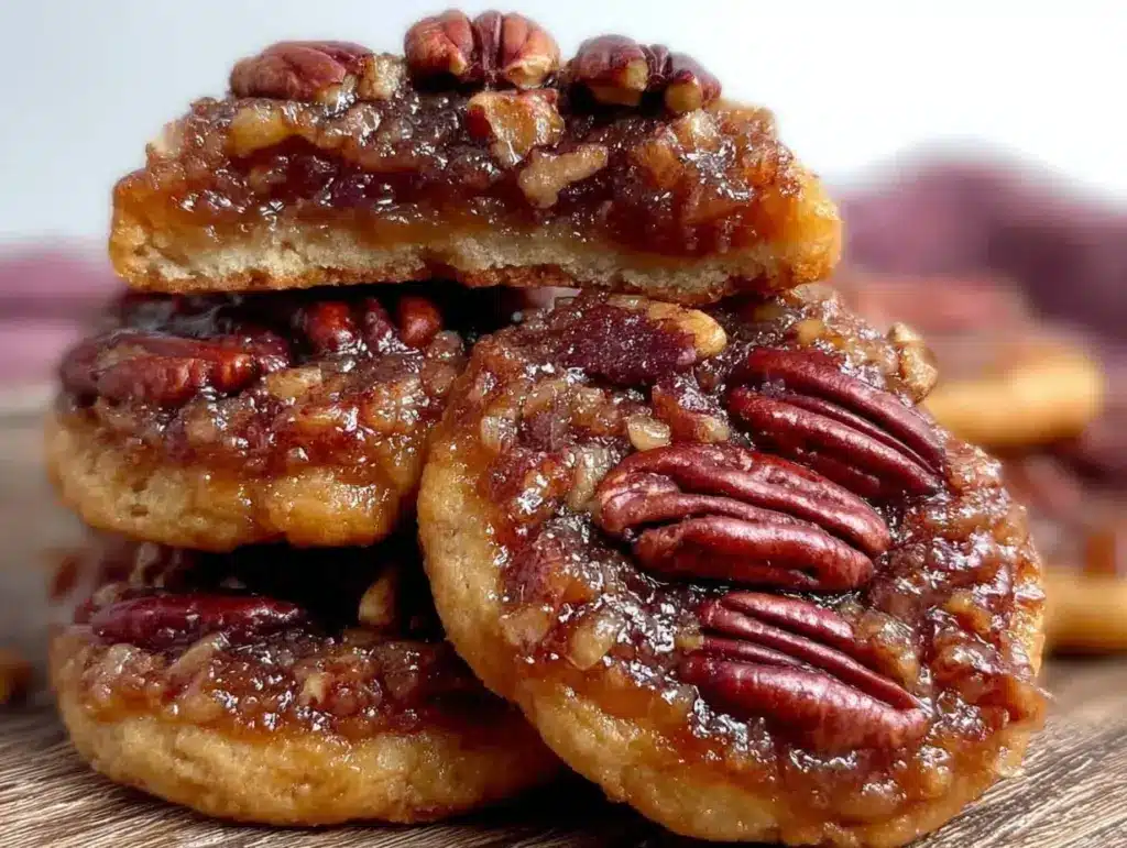 Pumpkin Spice Pecan Pie Cookies - featured image