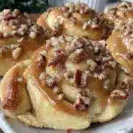 Salted Caramel Pecan Pie Crescent Rolls - featured image