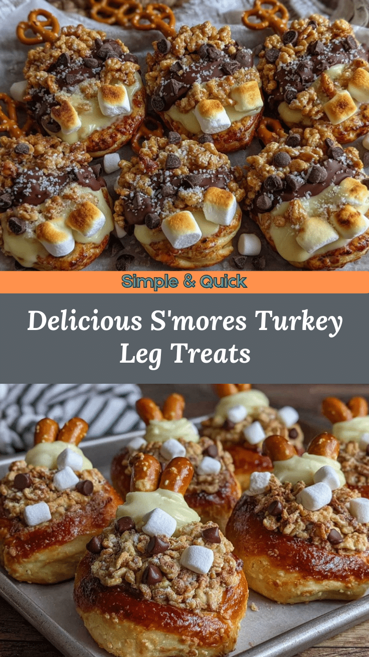 smores turkey leg treats recipe